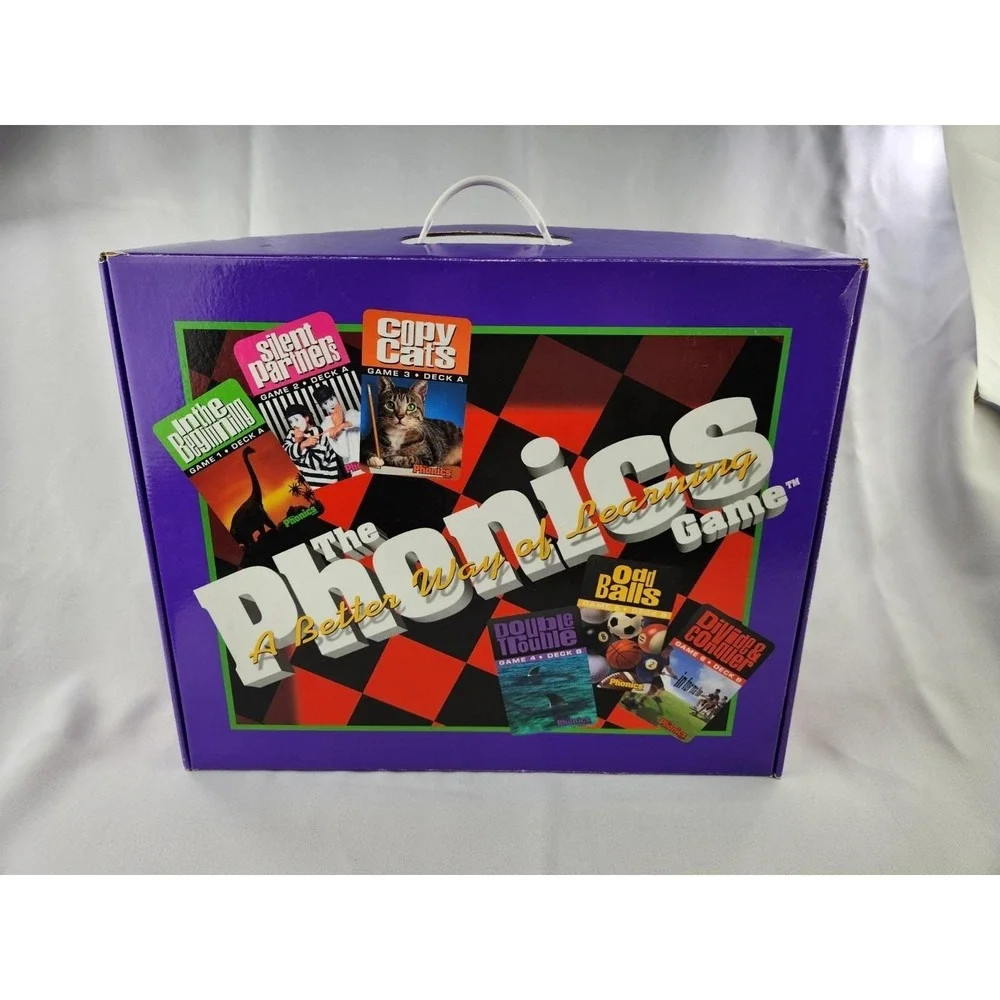Vtg The Phonics Game Better Way Learning Educational Reading School Homeschool